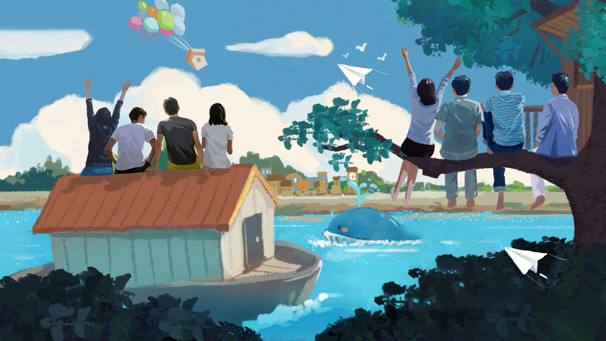 Backdrop for The Fairy Tales