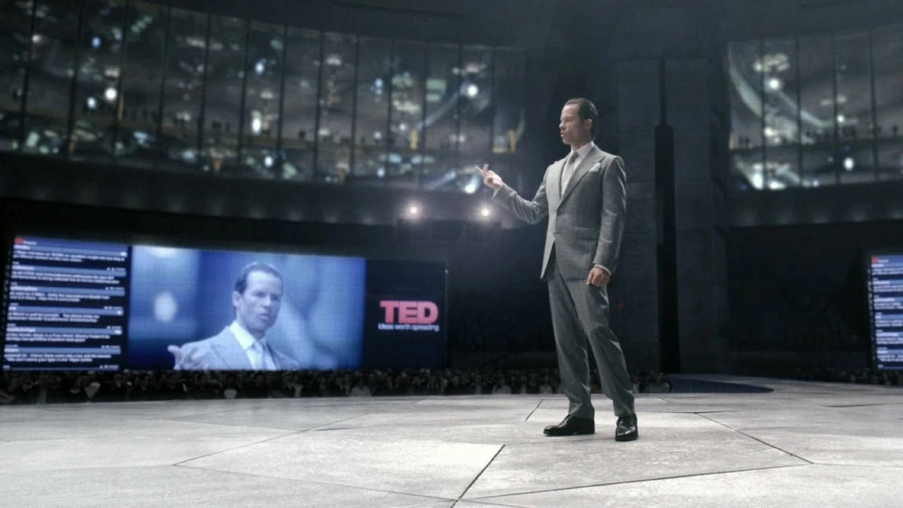 Backdrop for The Peter Weyland Files: TED Conference, 2023