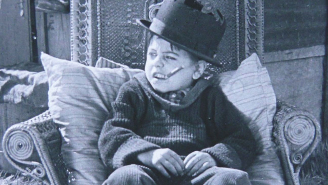 Backdrop for Mickey's Circus