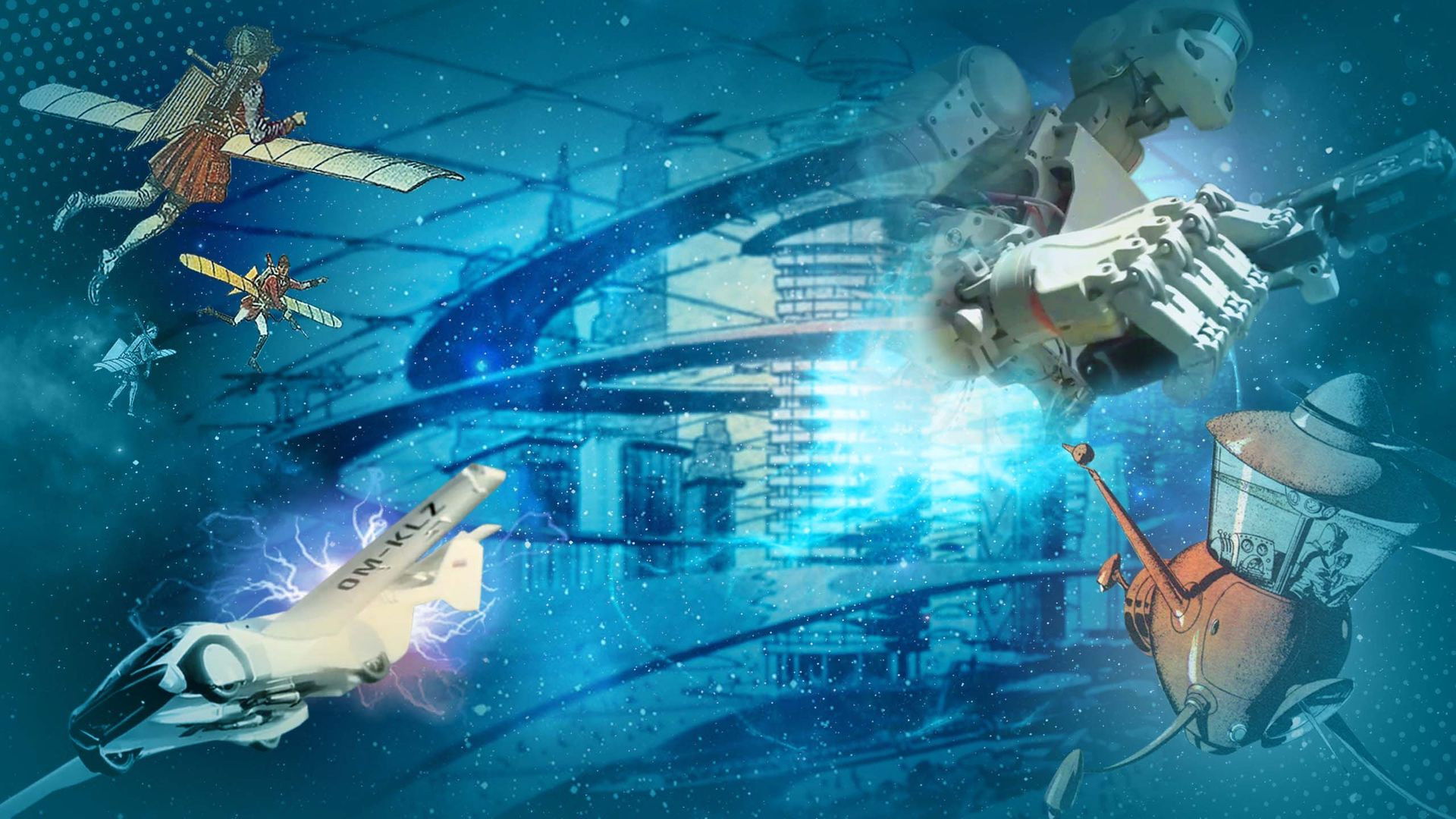 Backdrop for Paleofuturo