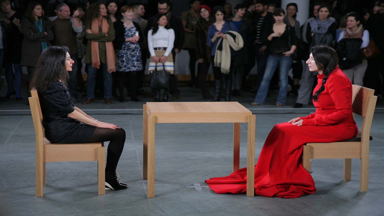 Backdrop for Marina Abramović: The Artist Is Present