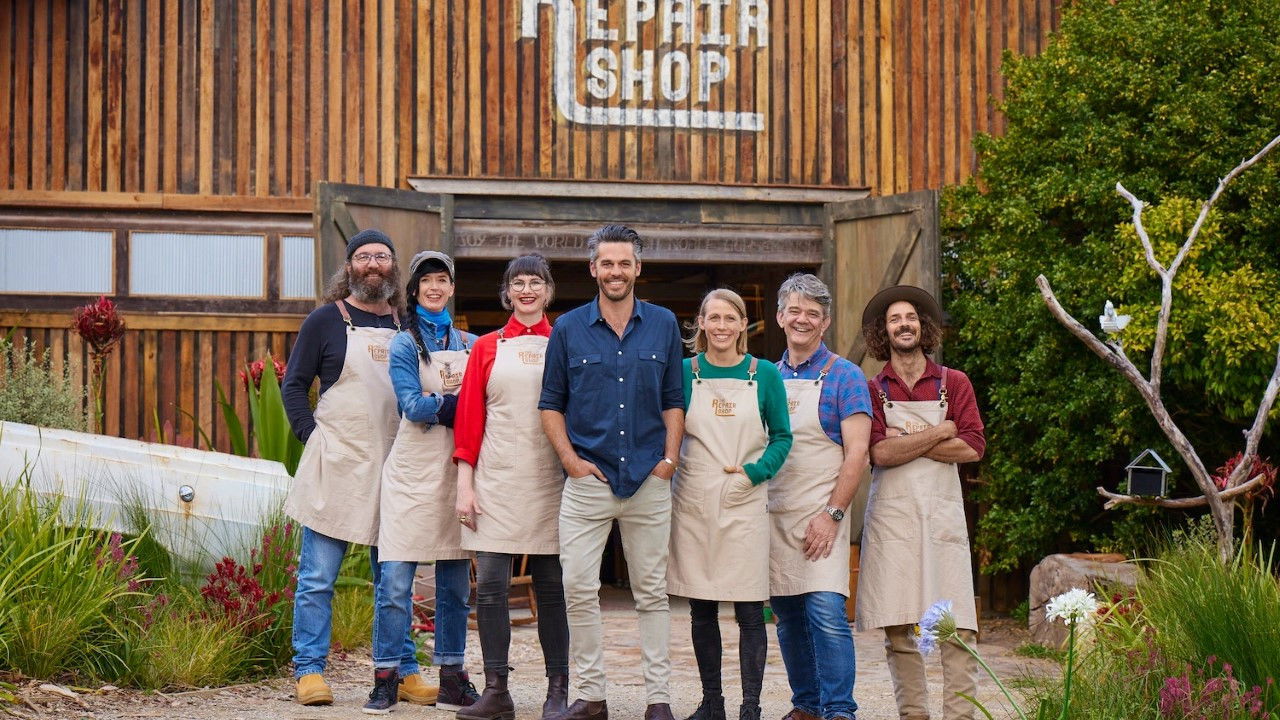 Backdrop for The Repair Shop Australia