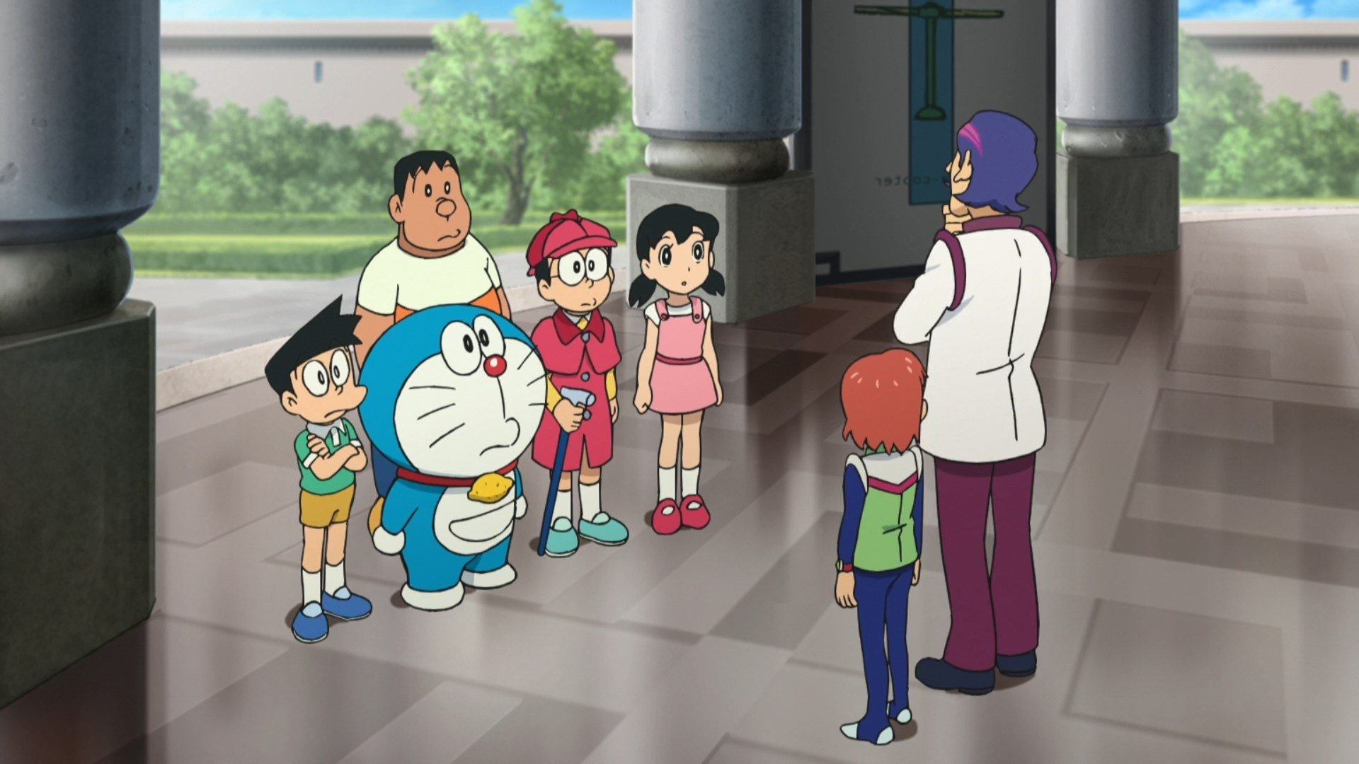Backdrop for Doraemon: Nobita's Secret Gadget Museum