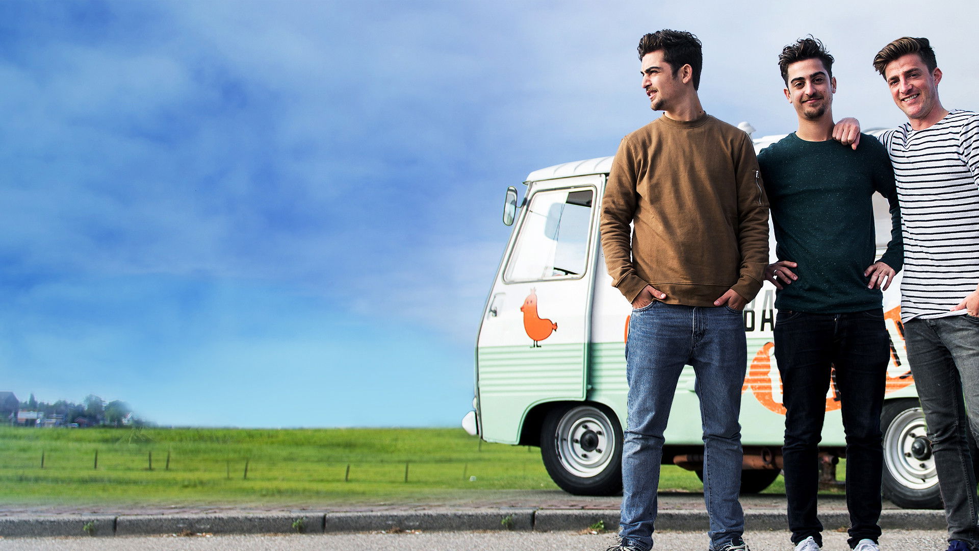 Backdrop for The Sausages of Babel on Tour