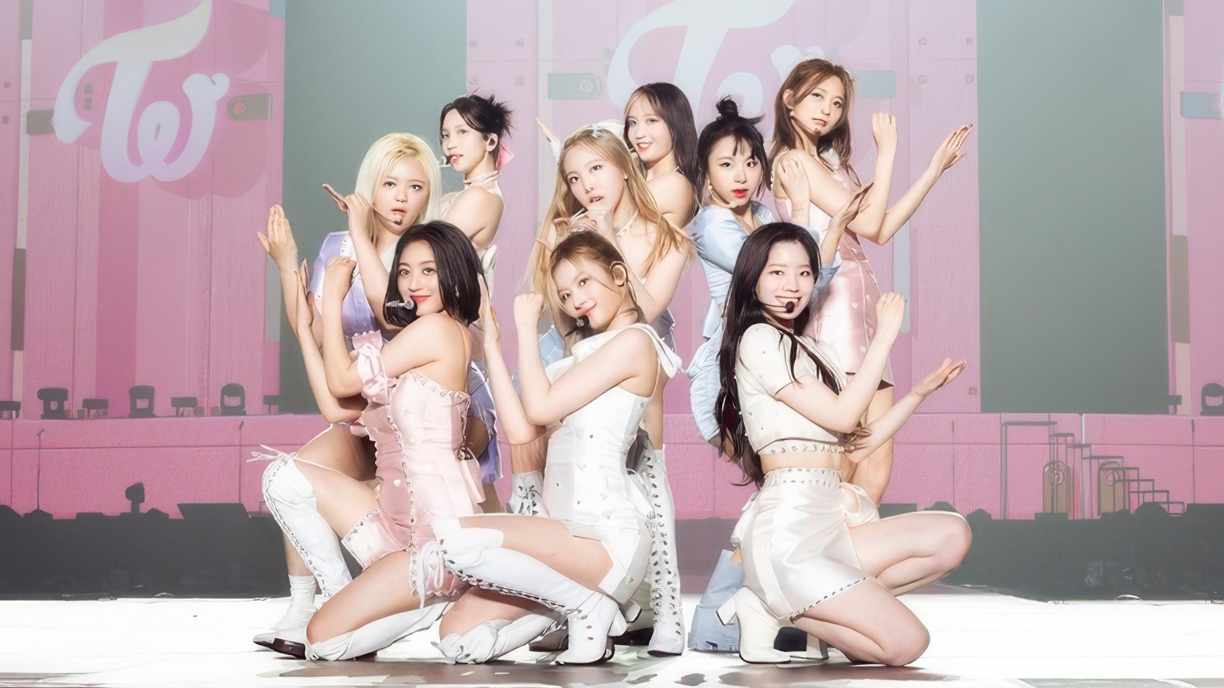 Backdrop for TWICE 4TH WORLD TOUR III IN JAPAN