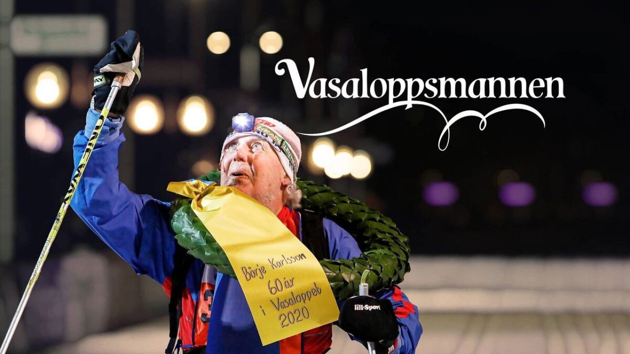 Backdrop for Vasaloppsmannen