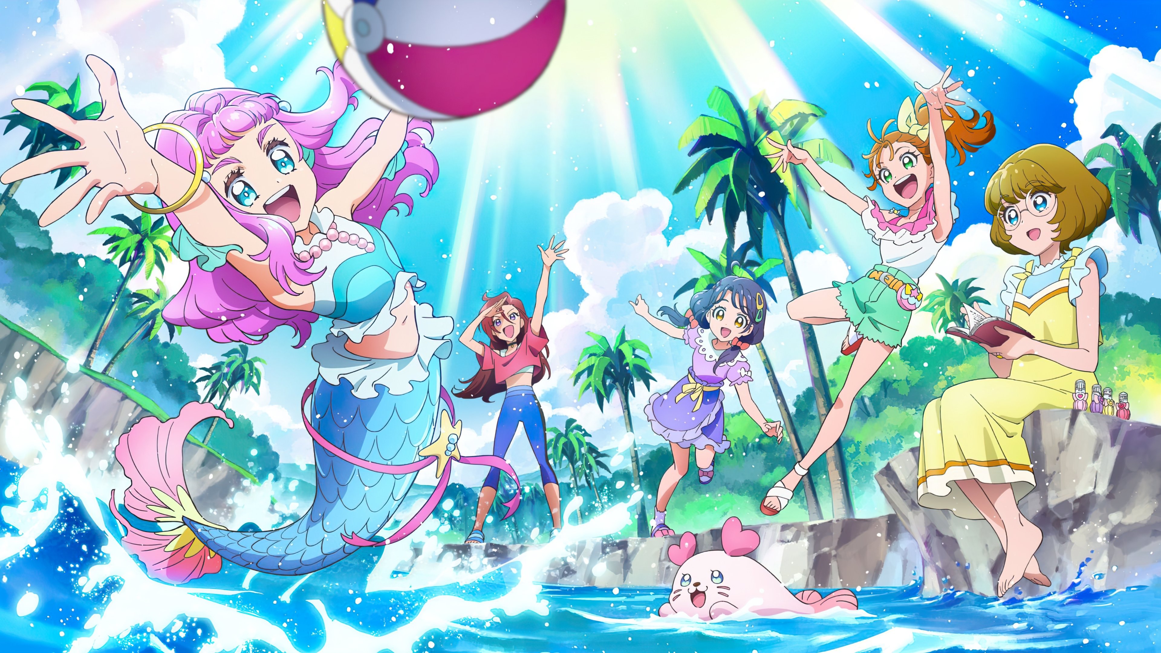 Backdrop for Tropical-Rouge! Precure
