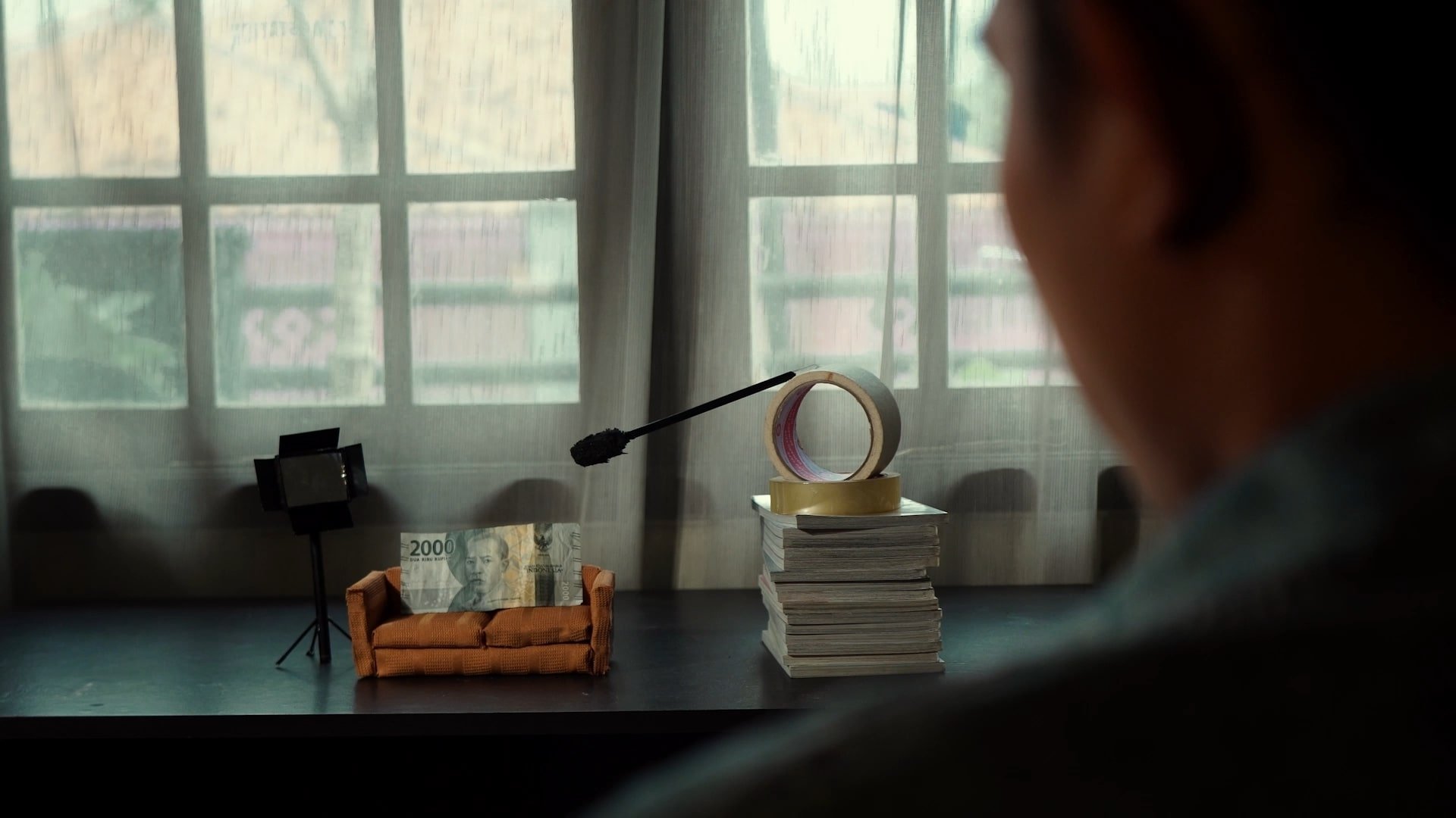 Backdrop for Short on Cash