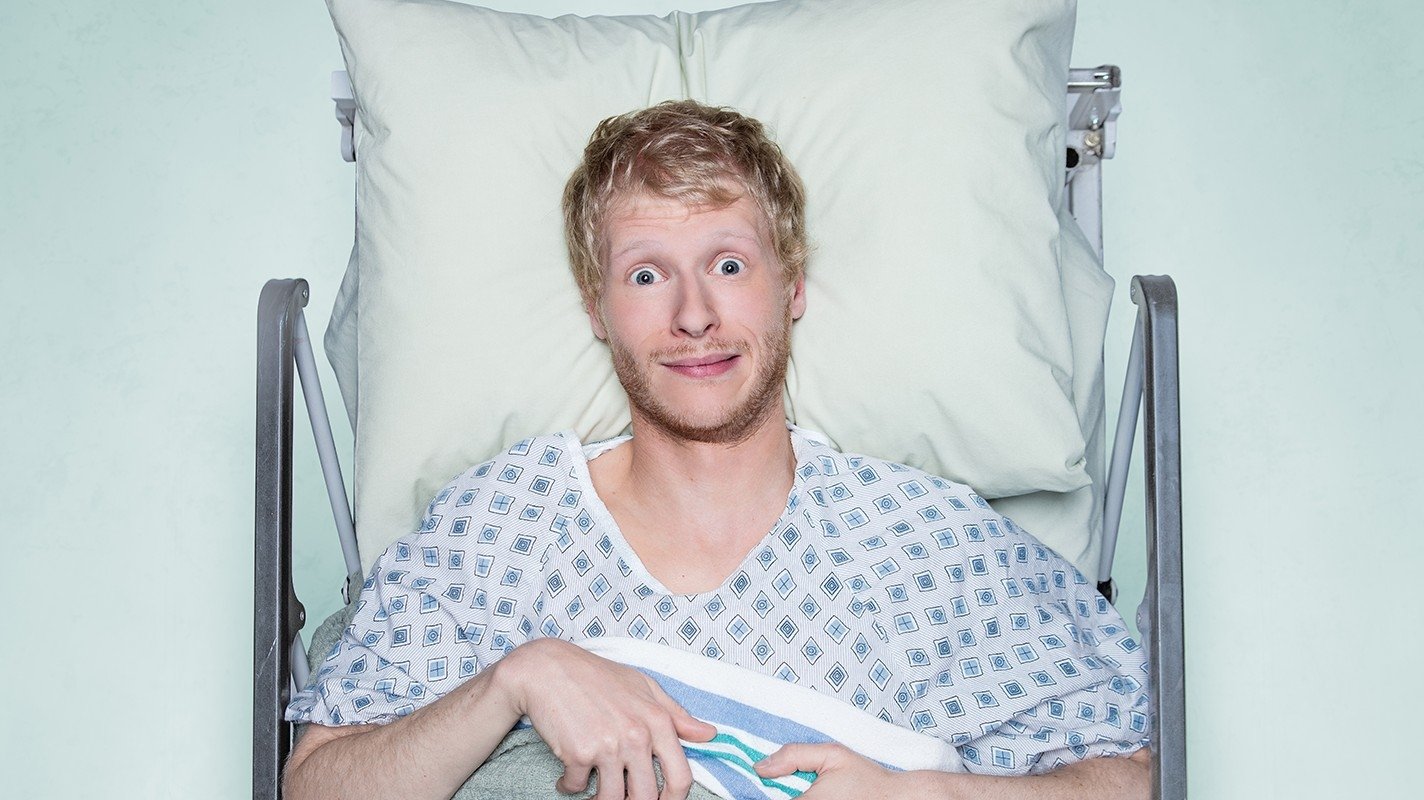 Backdrop for Simon Leblanc : Malade