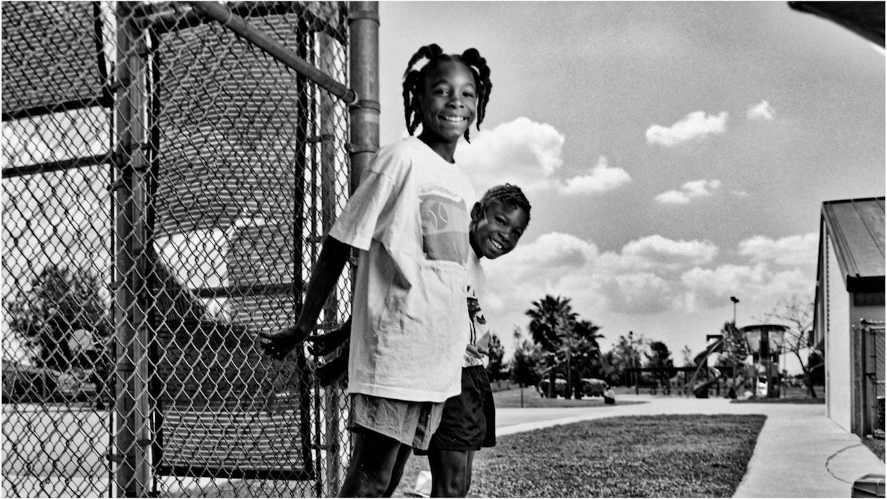 Backdrop for Williams Sisters