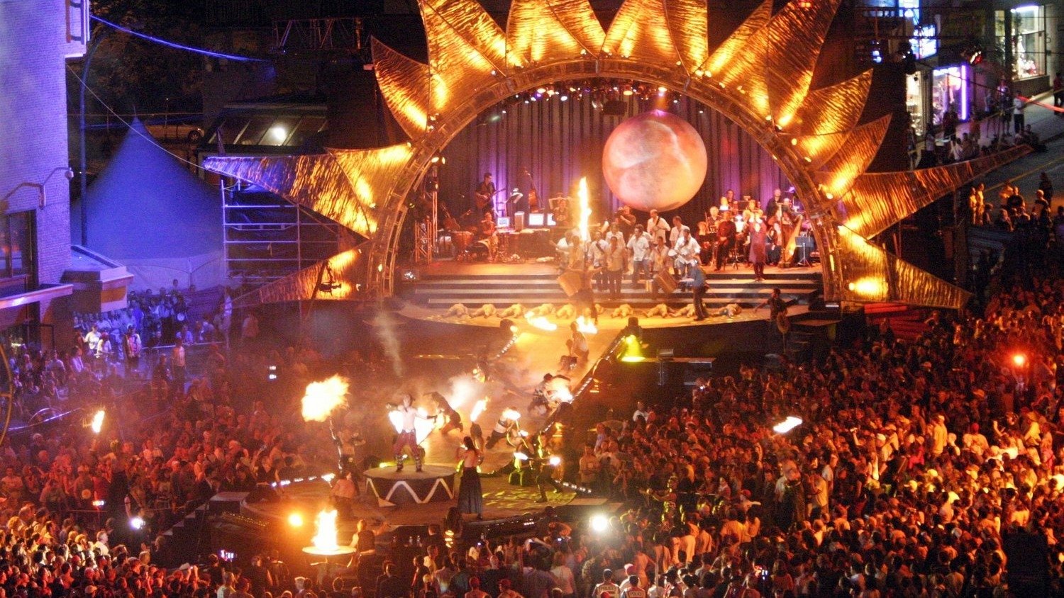 Backdrop for Cirque du Soleil: Midnight Sun