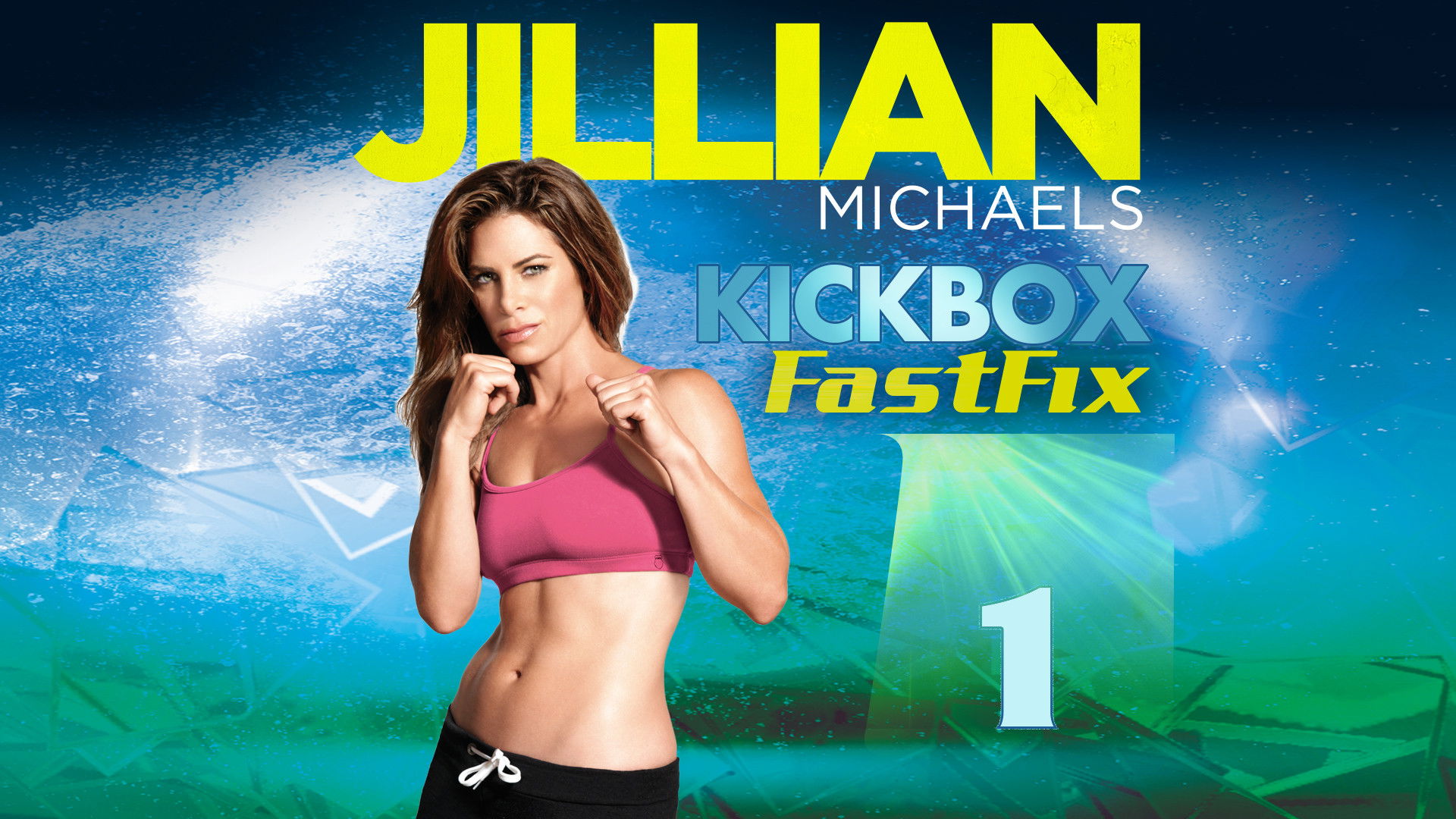 Backdrop for Jillian Michaels Kickbox FastFix - Workout 1