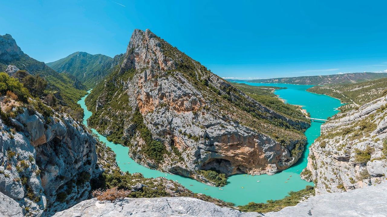 Backdrop for Gorges du Verdon: Les défis du plus grand canyon d'Europe