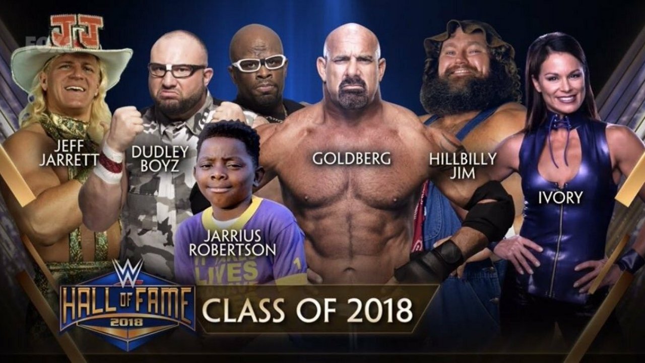 Backdrop for WWE Hall of Fame 2018