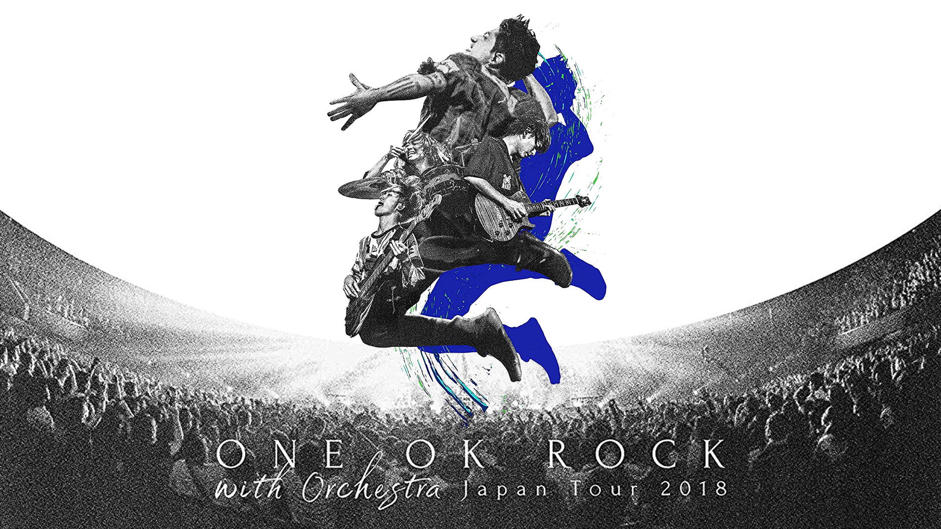 Backdrop for ONE OK ROCK with Orchestra Japan Tour 2018
