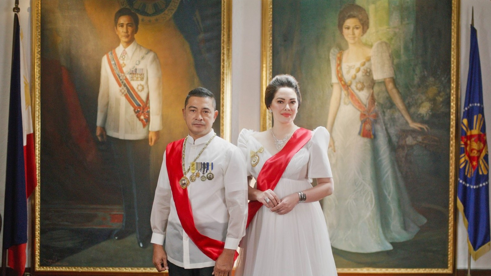 Backdrop for Maid in Malacañang