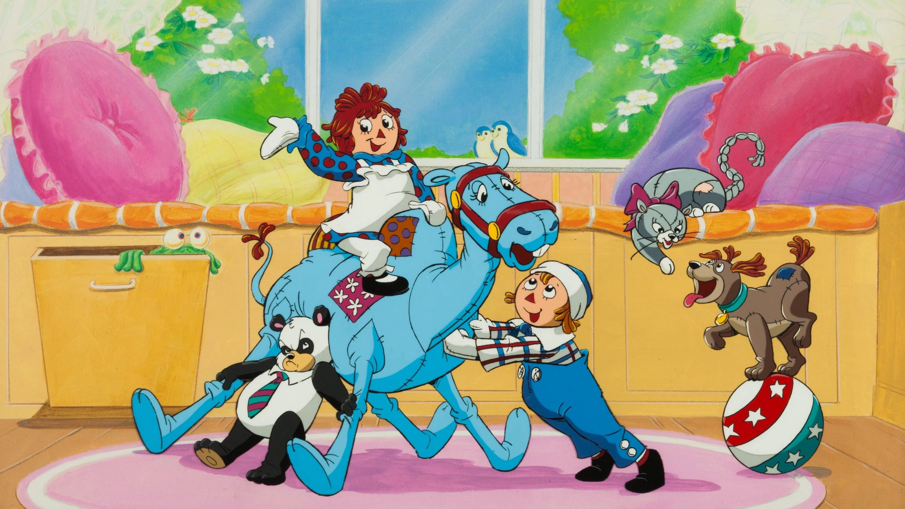 Backdrop for The Adventures of Raggedy Ann and Andy