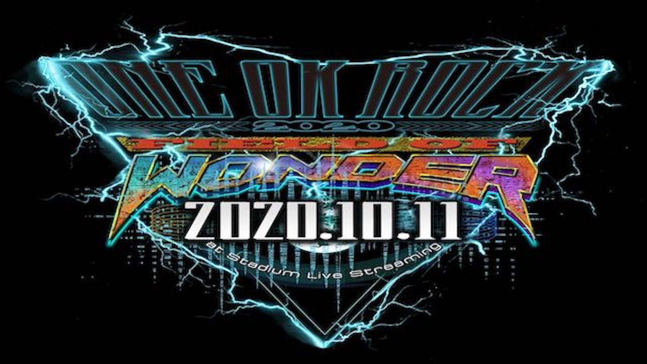 Backdrop for ONE OK ROCK 2020 Field of Wonder at Stadium