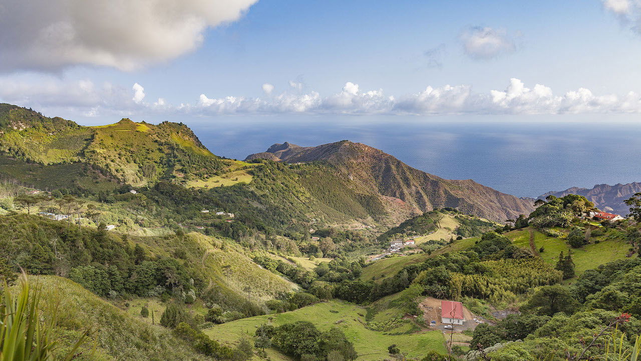 Backdrop for St Helena: An End to Isolation