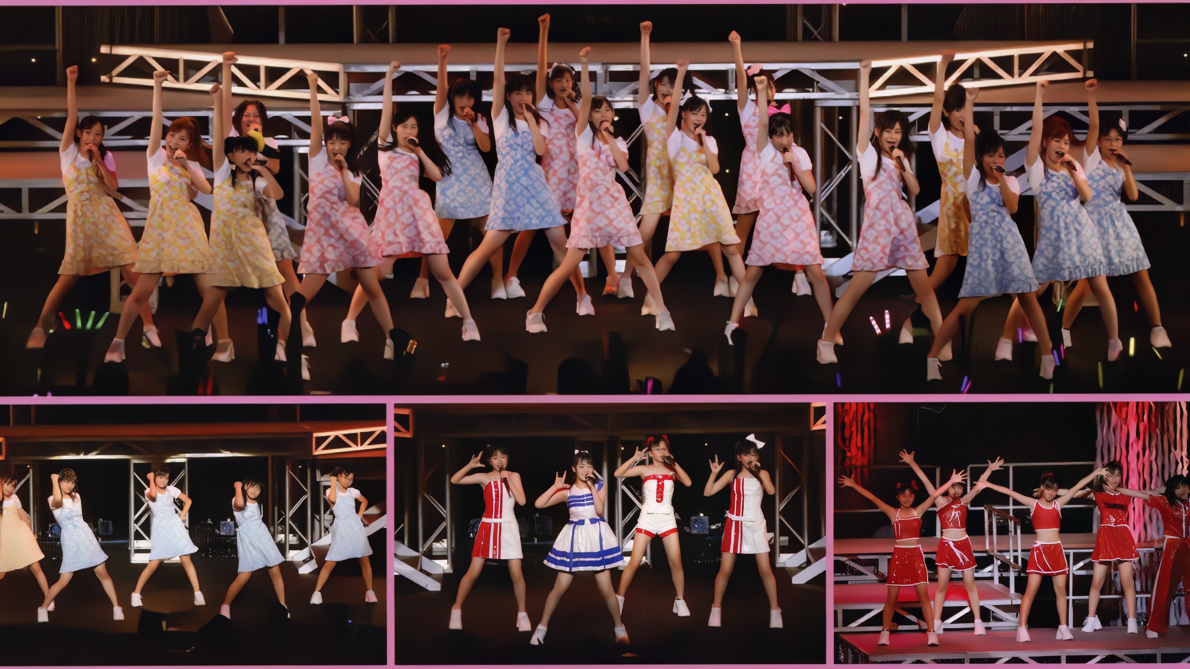 Backdrop for Hello! Project 2009 Shinjin Kouen 6gatsu ~Nakano STEP!~