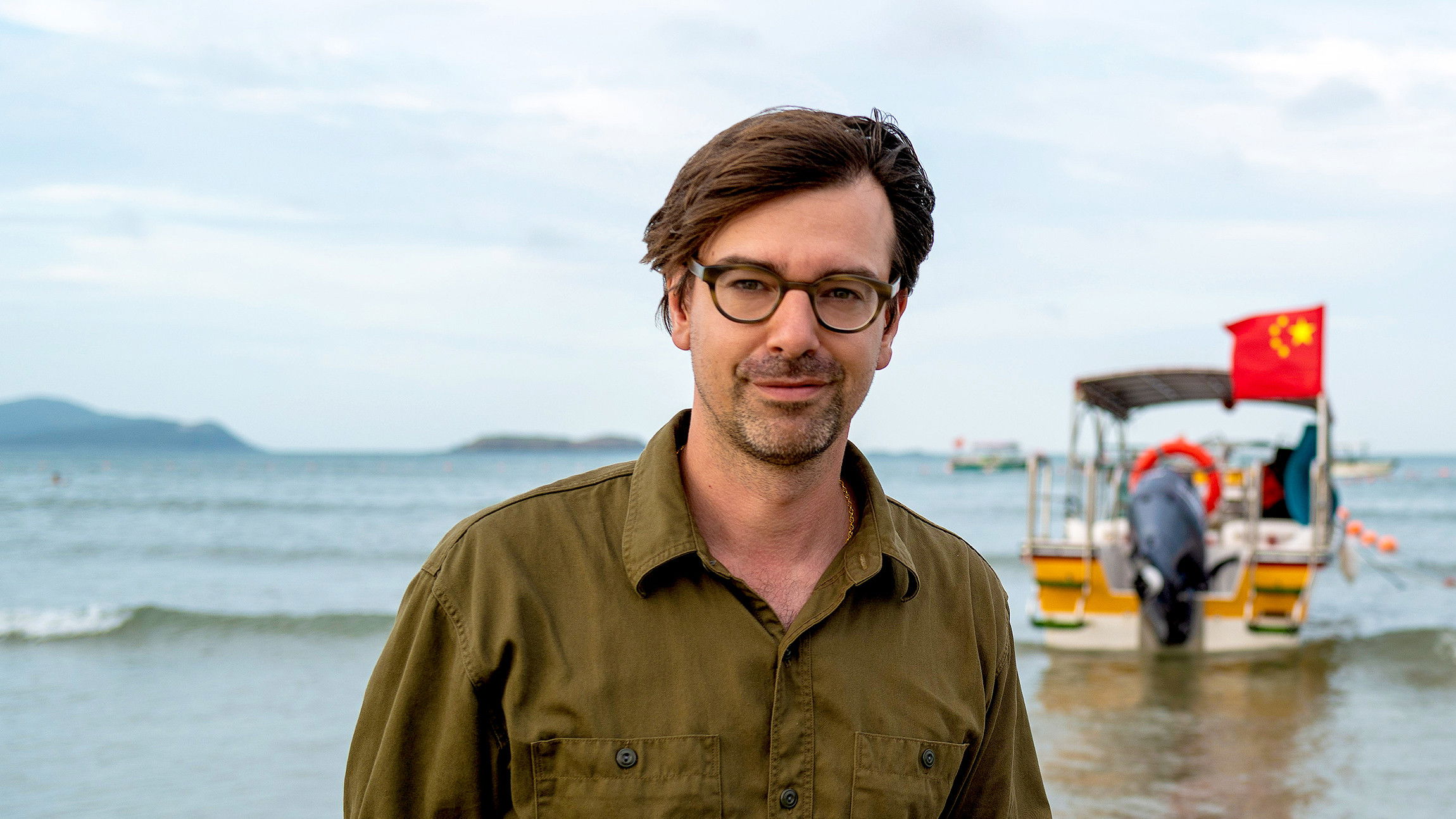 Backdrop for Ruben langs de Zuid-Chinese Zee