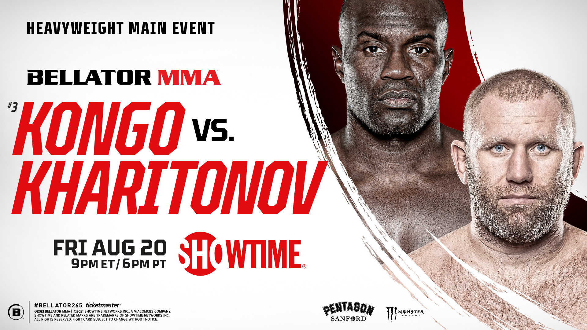 Backdrop for Bellator 265: Kongo vs. Kharitonov