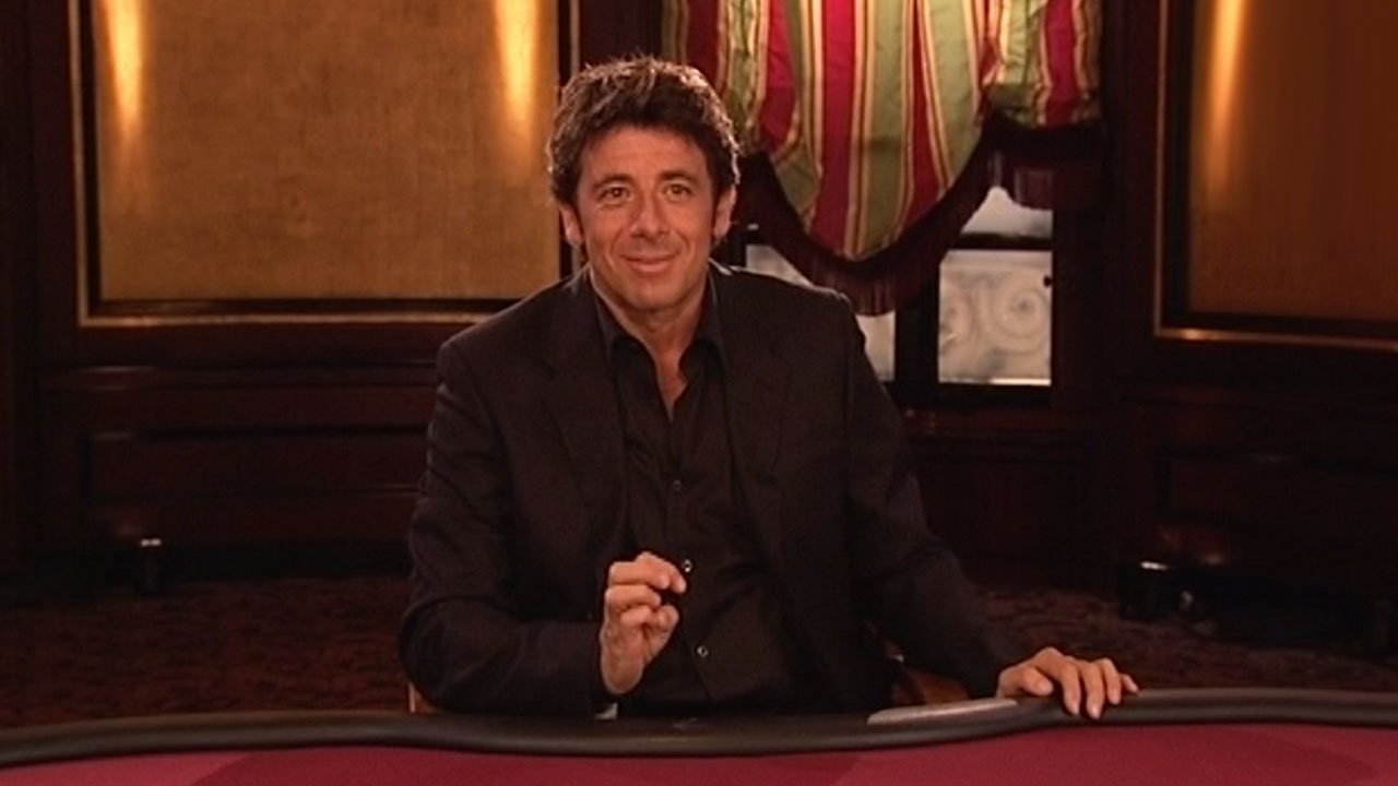 Backdrop for Poker Coach and Patrick Bruel
