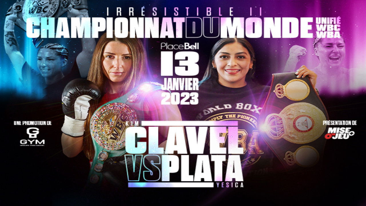 Backdrop for Kim Clavel vs. Jessica Nery Plata