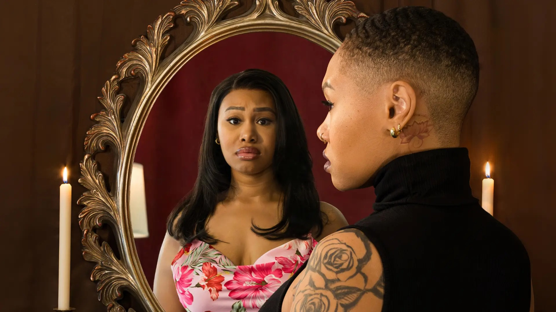 Backdrop for A Mirror of Deception