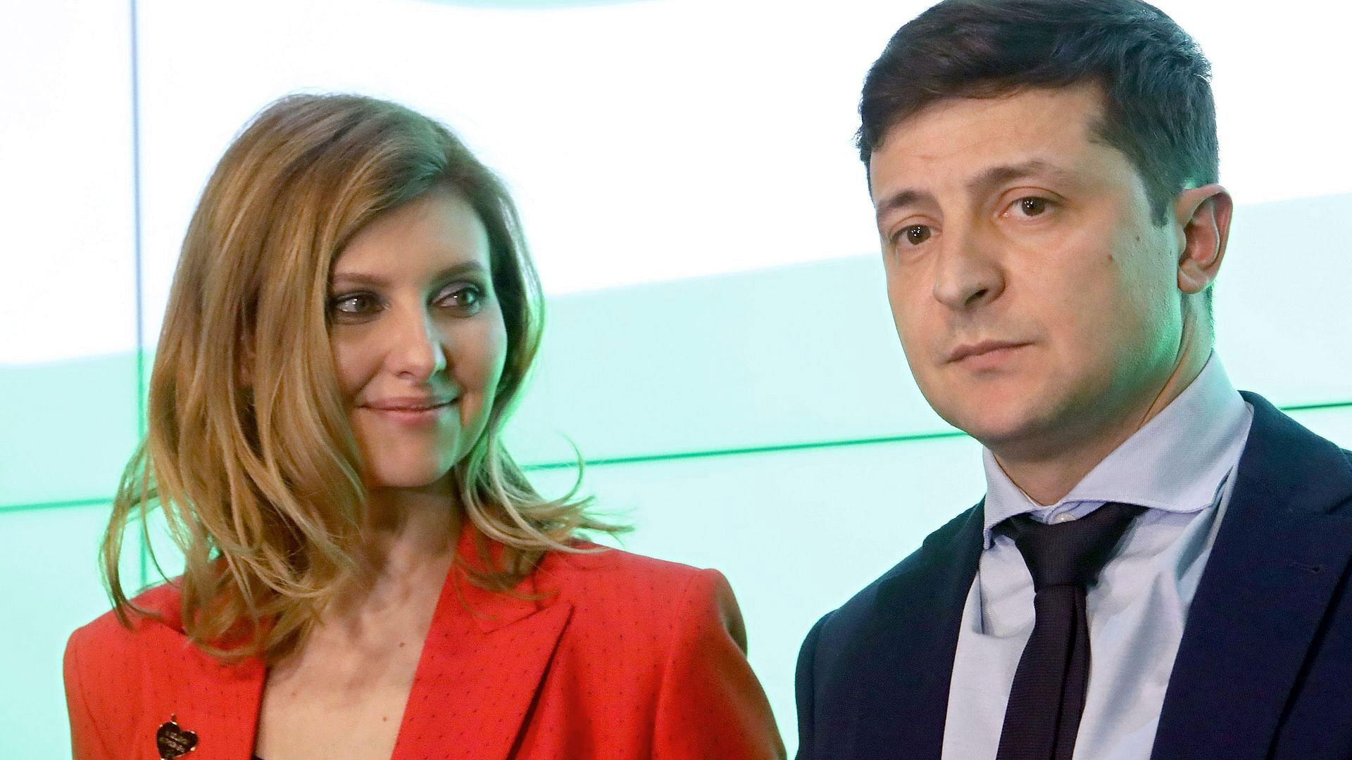 Backdrop for Zelensky - A President At War