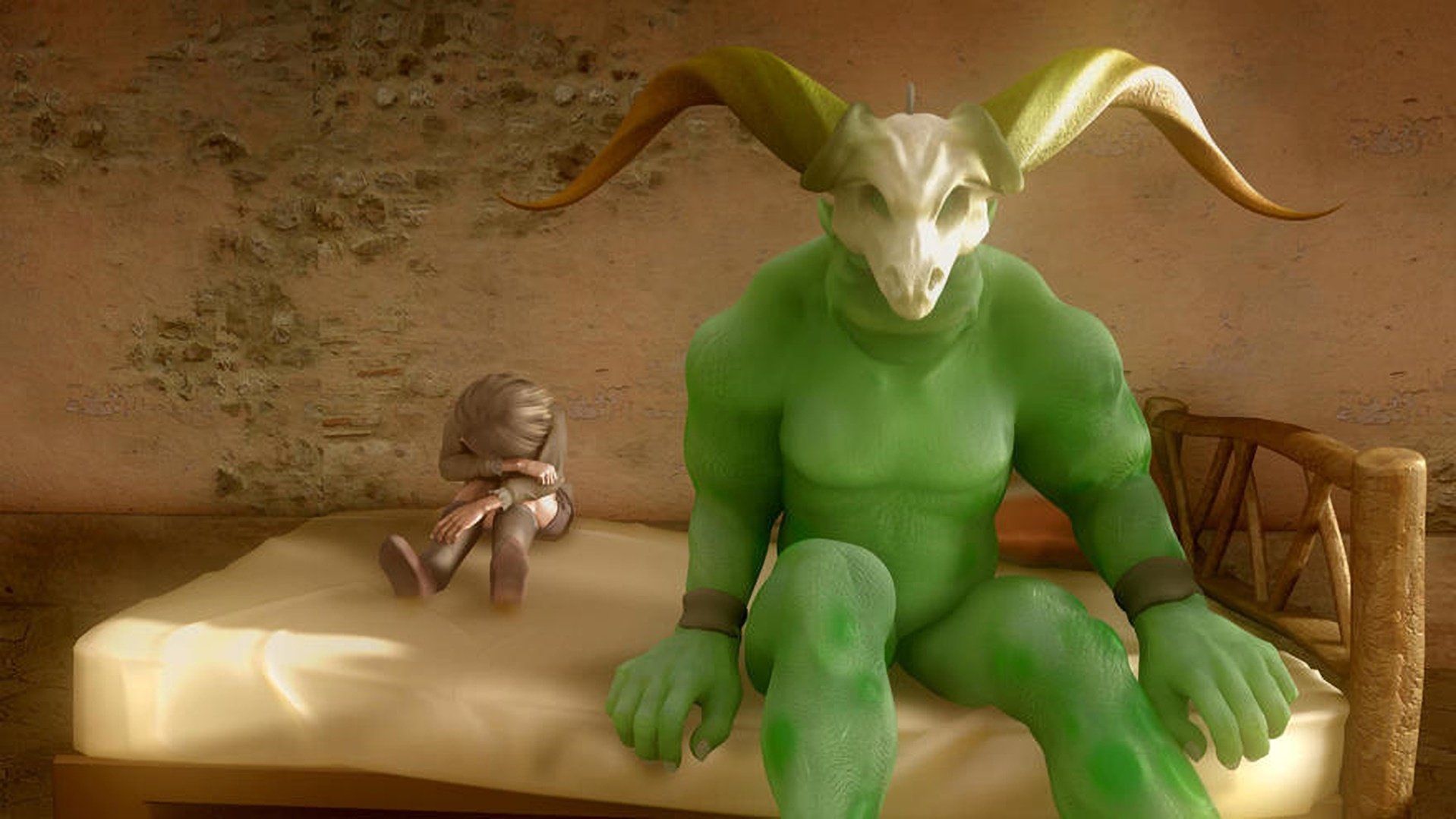 Backdrop for Yonna in the Solitary Fortress