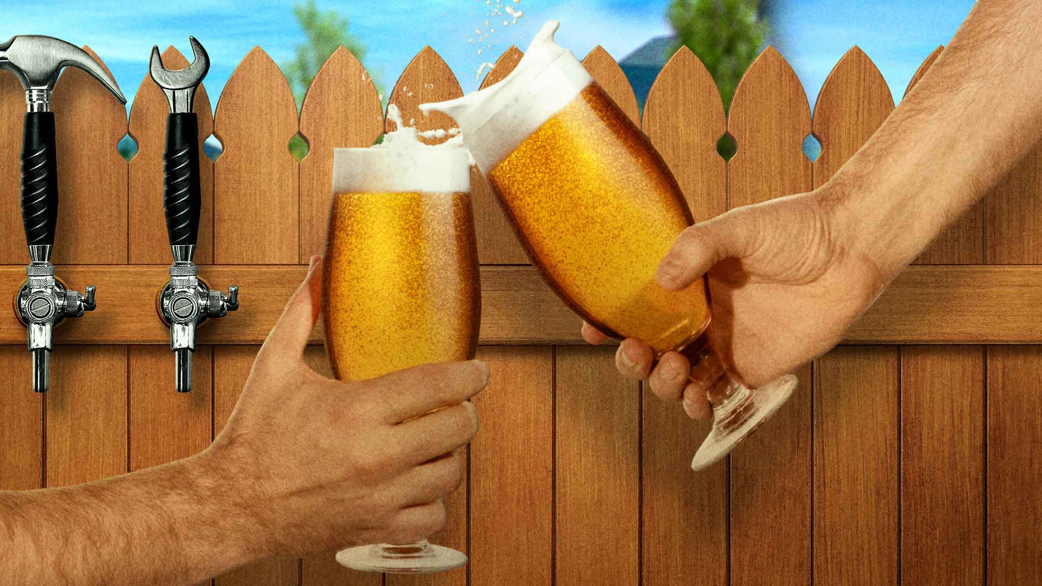 Backdrop for Backyard Bar Wars