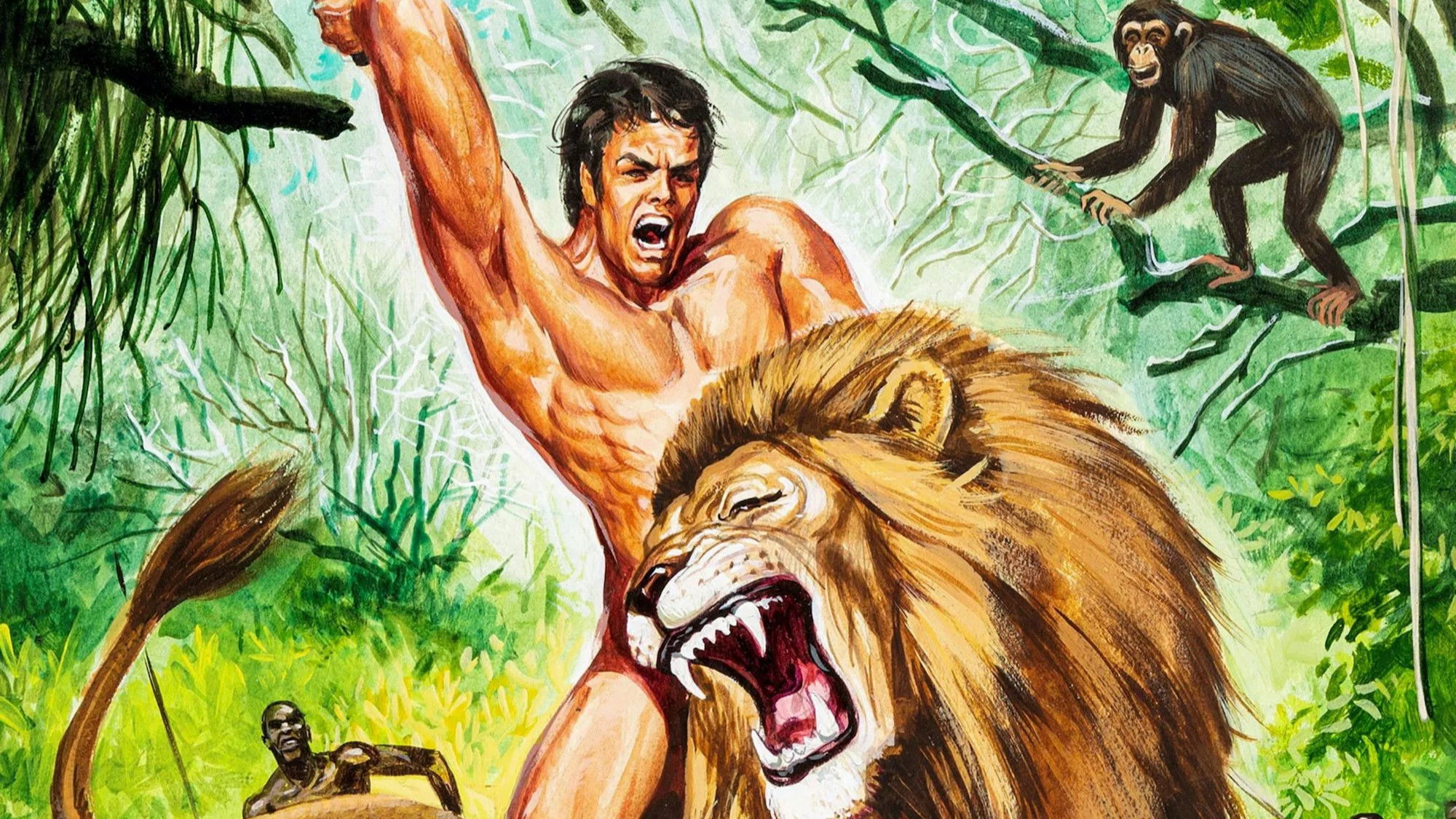 Backdrop for The Mountains of the Moon