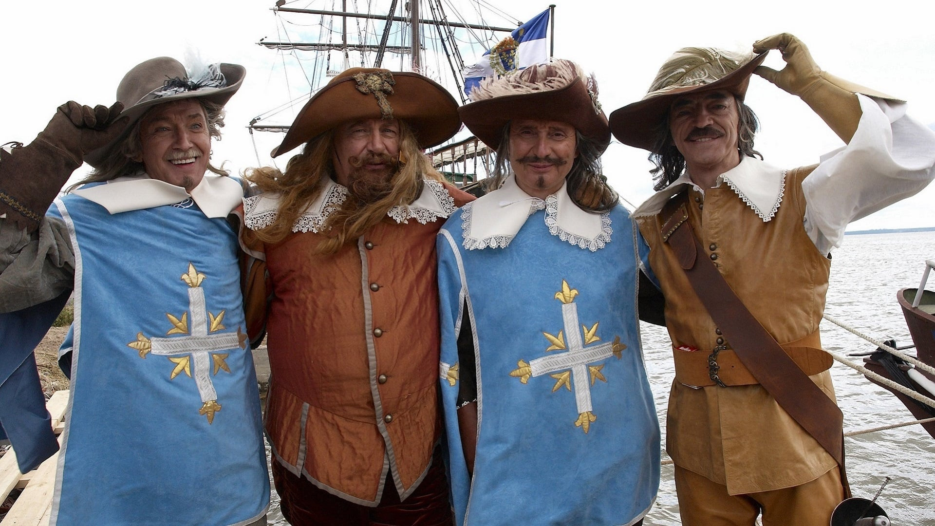 Backdrop for The Return of Musketeers or the Treasure of Cardinal Mazarini