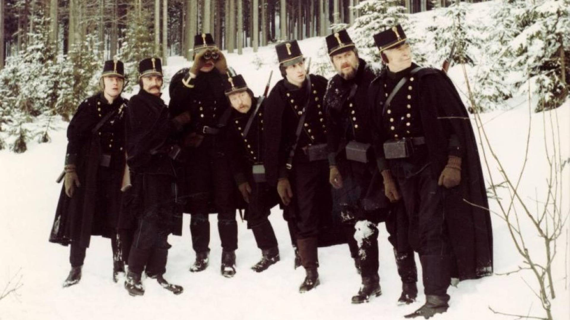 Backdrop for The Krakonos and the Skiers