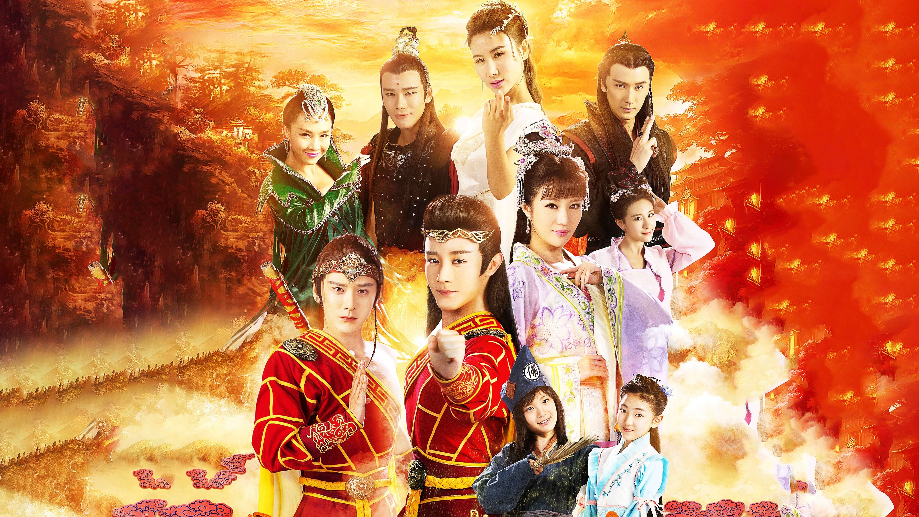 Backdrop for Legend of the Little Monk