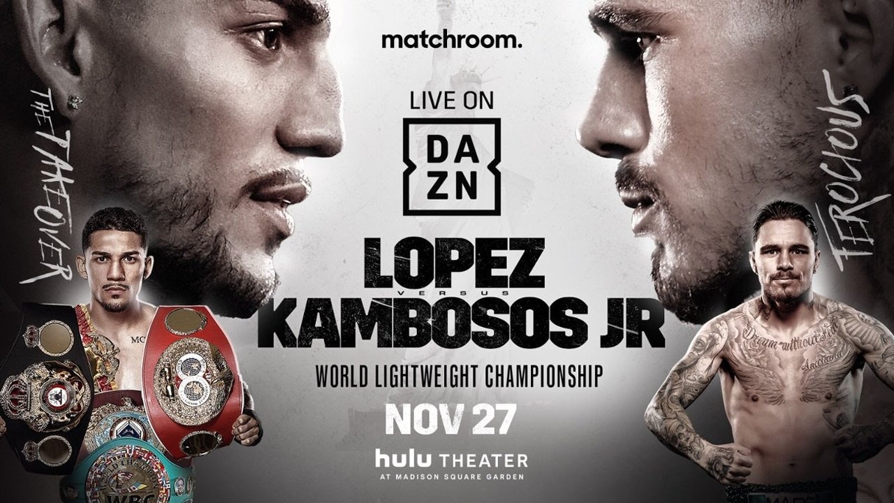 Backdrop for Teofimo Lopez vs. George Kambosos Jr