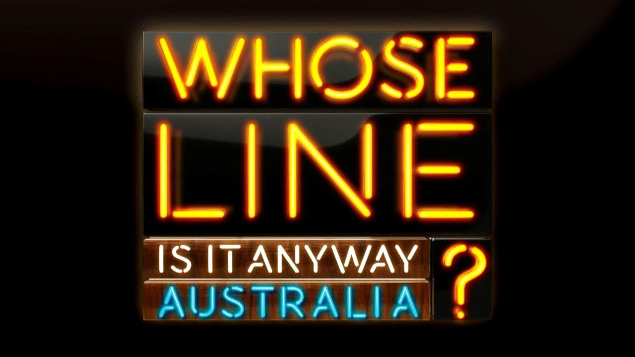Backdrop for Whose Line Is It Anyway? Australia