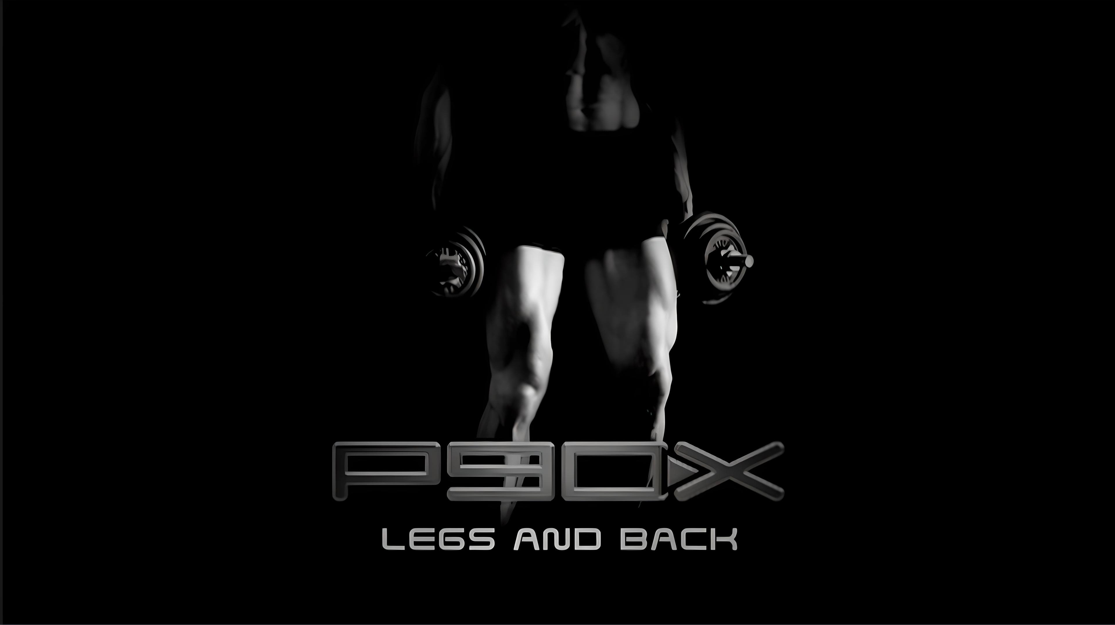 Backdrop for P90X - Legs & Back
