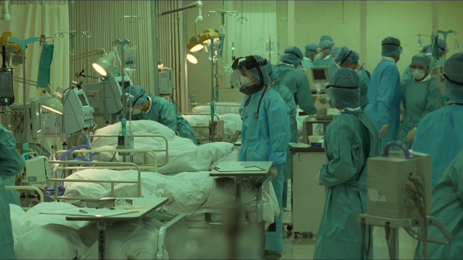 Backdrop for Pandemic