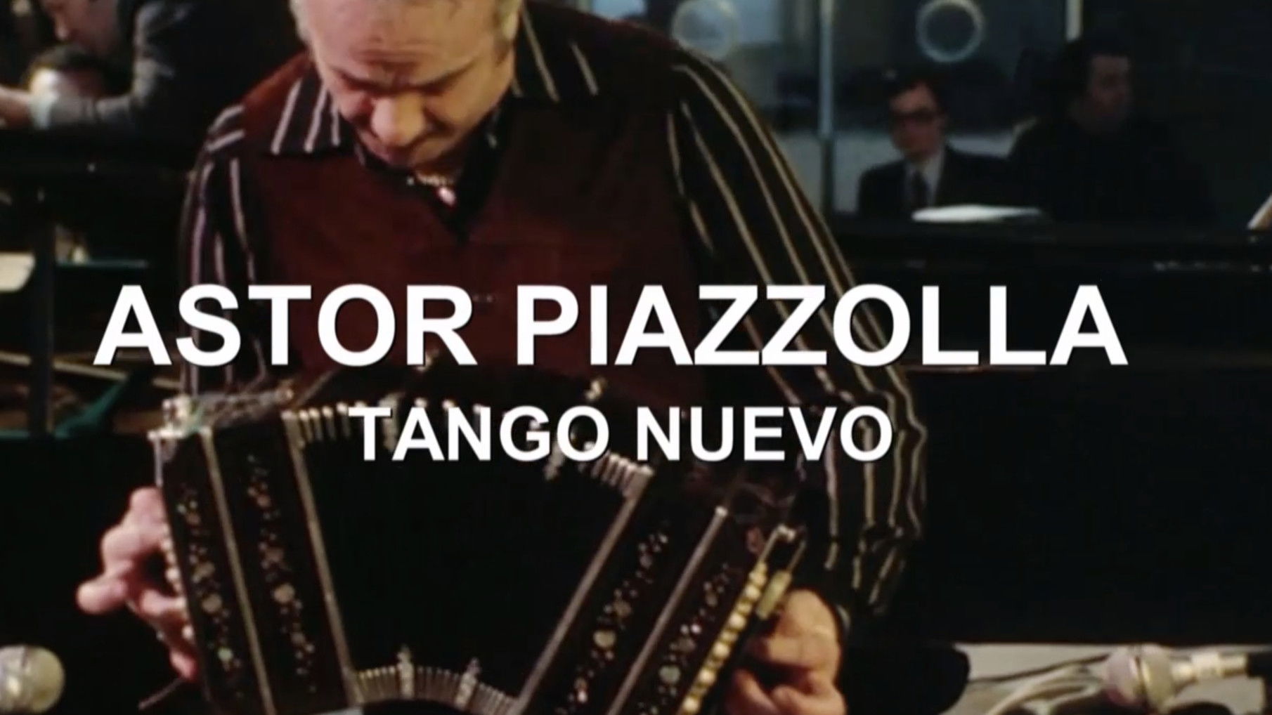 Backdrop for Astor Piazzolla: tango nuevo