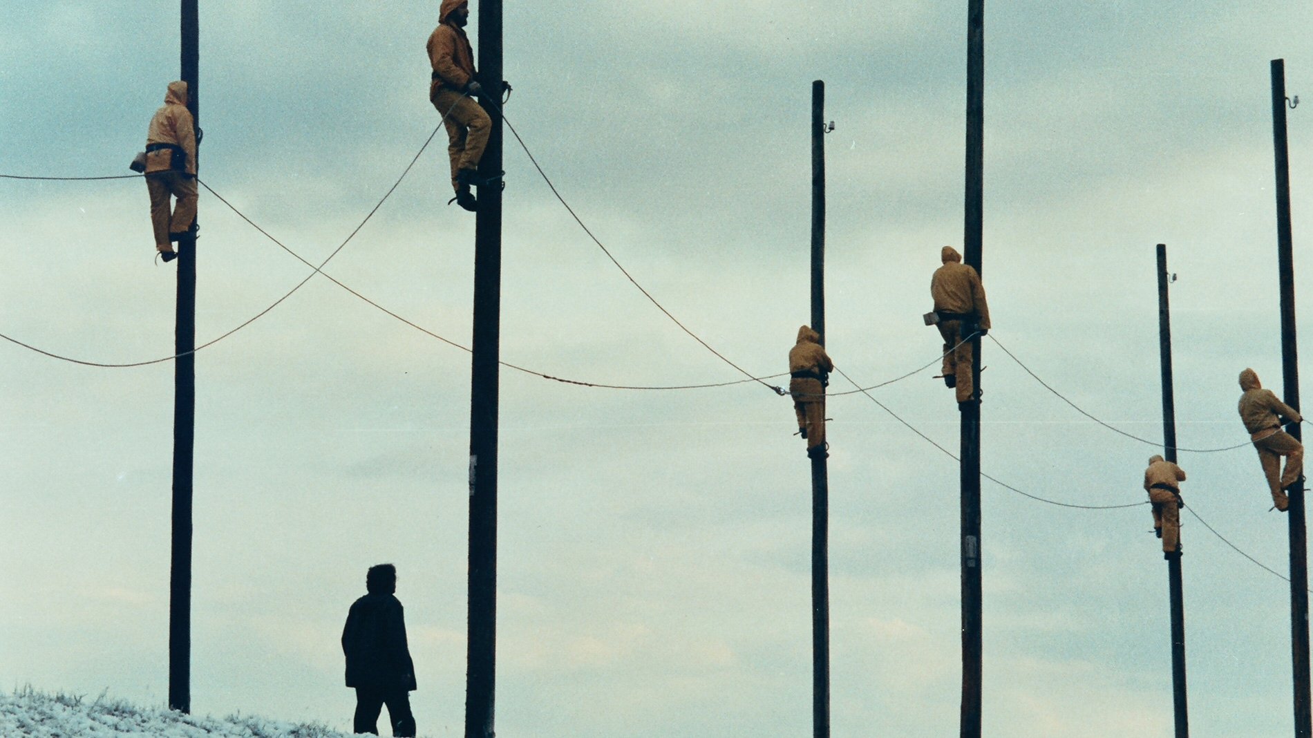 Backdrop for The Suspended Step of the Stork