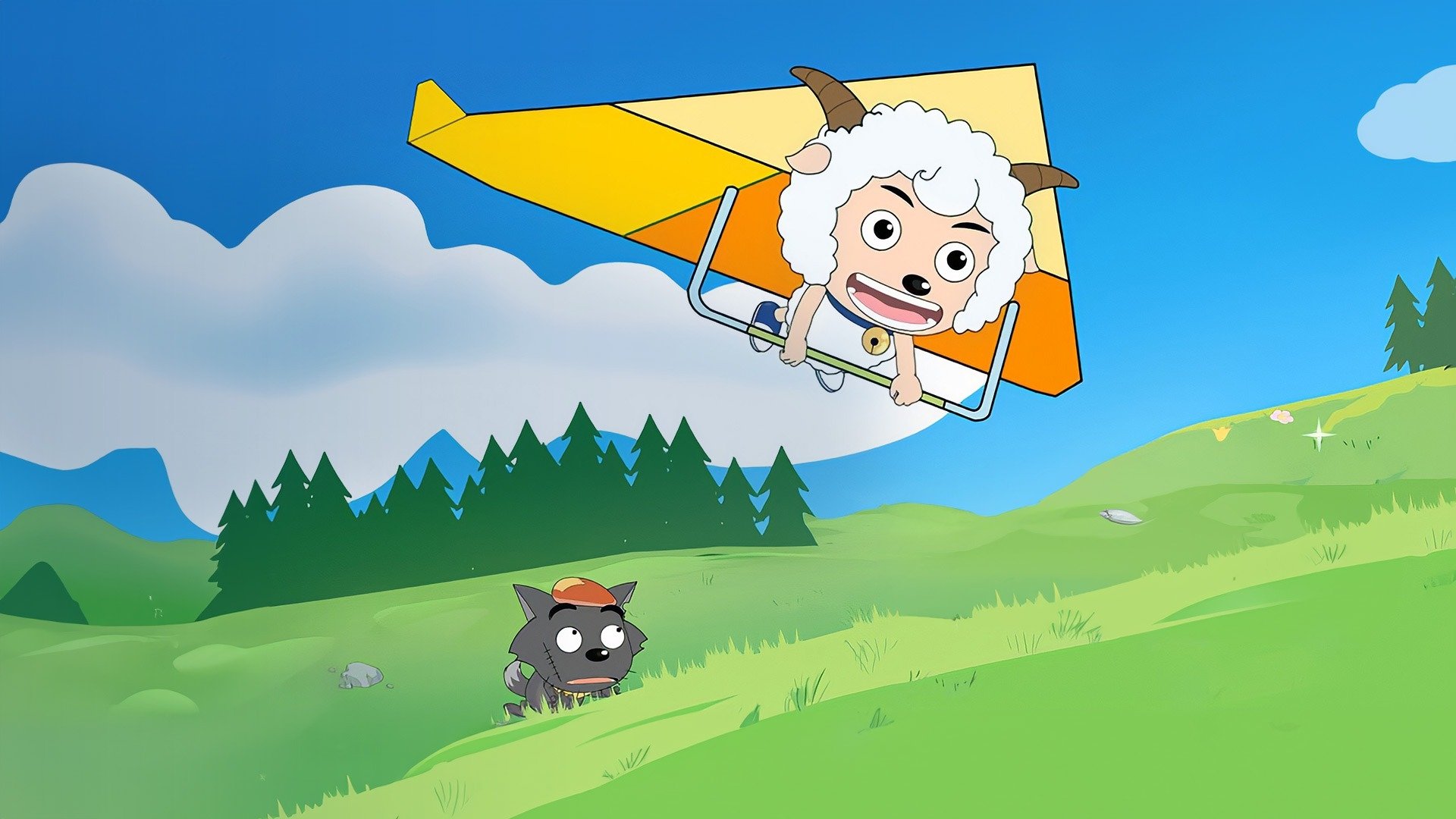 Backdrop for Pleasant Goat and Big Big Wolf