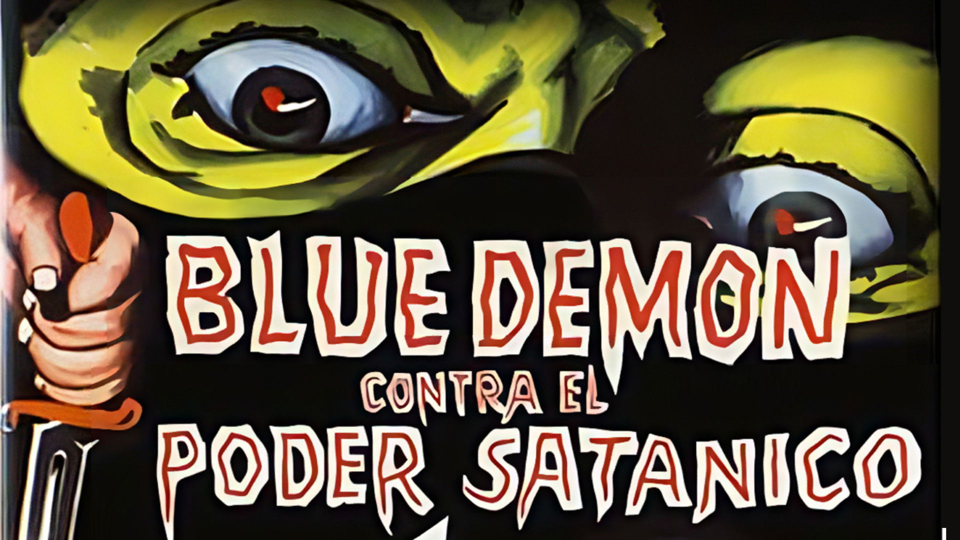 Backdrop for Blue Demon vs. the Satanic Power