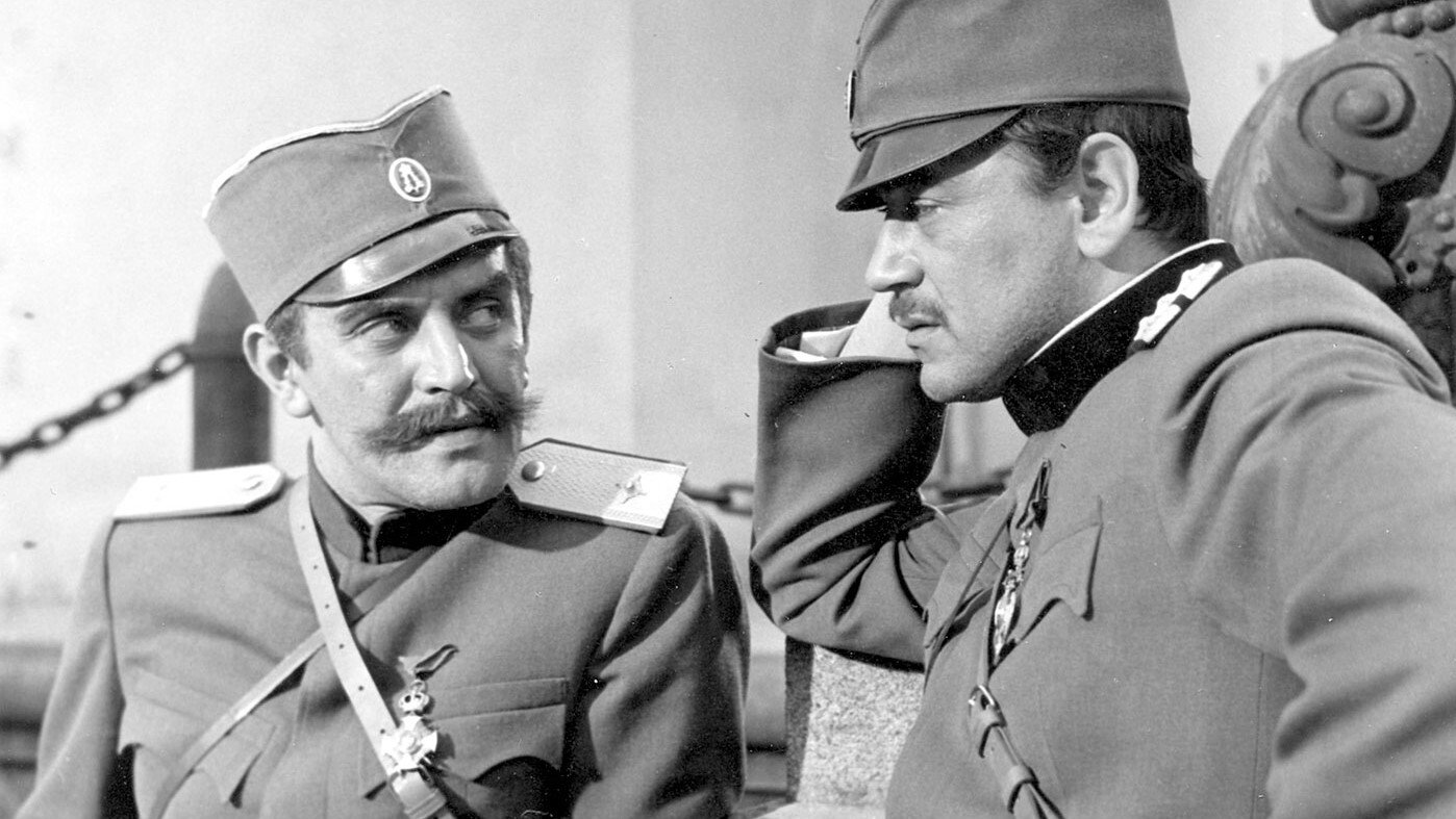 Backdrop for March on the River Drina