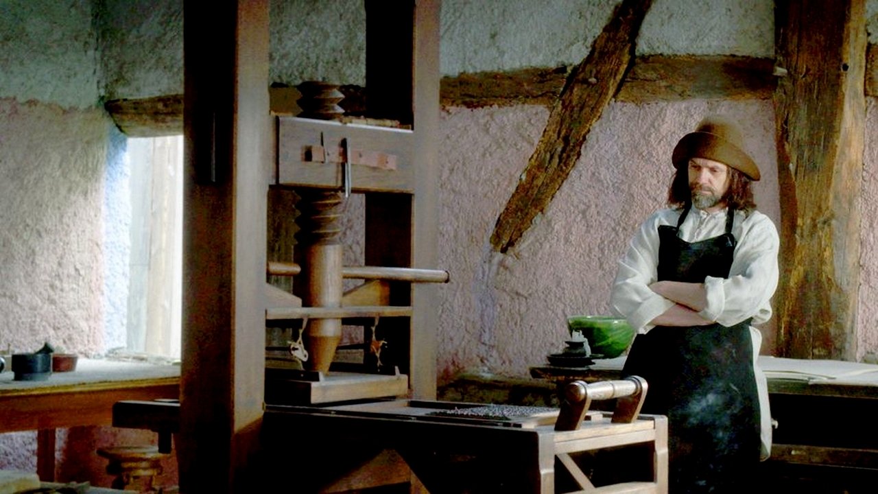 Backdrop for The Gutenberg Enigma