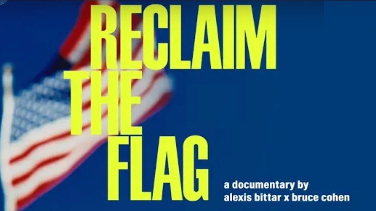 Backdrop for Reclaim the Flag