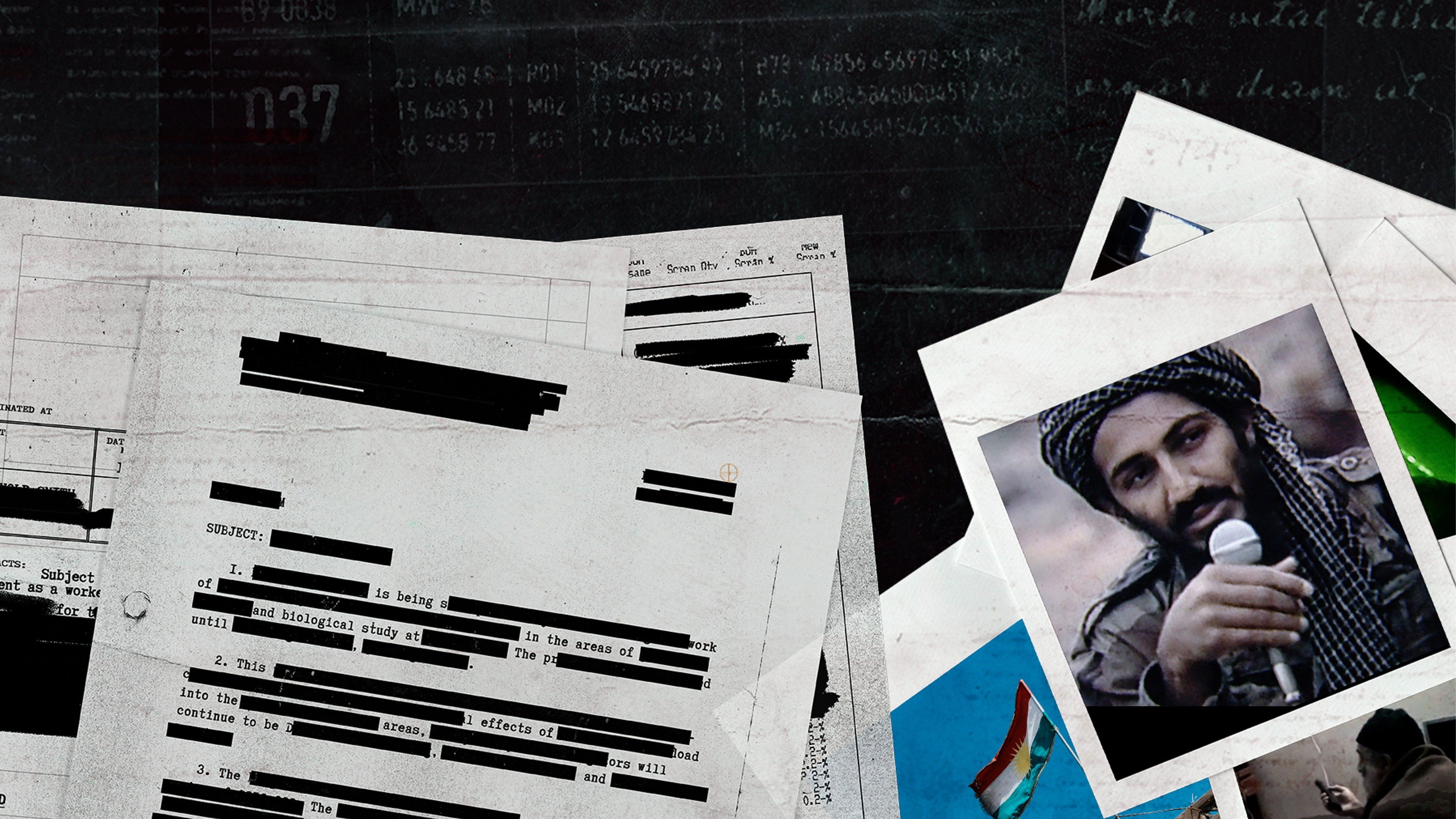 Backdrop for National Geographic Investigates: The Fall of Osama Bin Laden