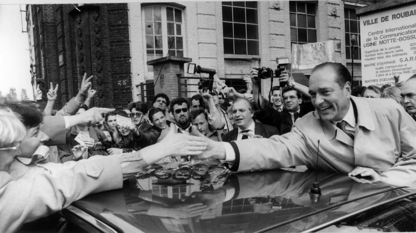 Backdrop for Jacques Chirac, du jeune loup au vieux lion