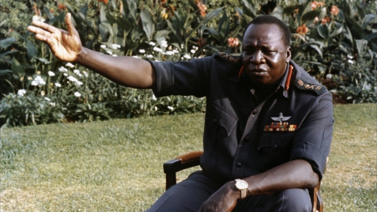 Backdrop for General Idi Amin Dada